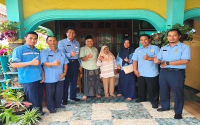 Manajemen SMK Negeri 2 Wonosari Gelar Anjangsana ke Kepala Sekolah Terdahulu