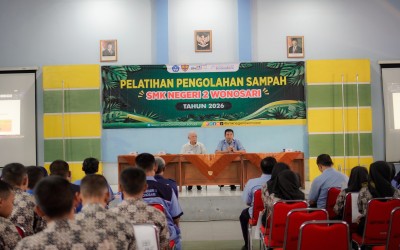PELATIHAN PENGOLAHAN SAMPAH, SMK NEGERI 2 WONOSARI